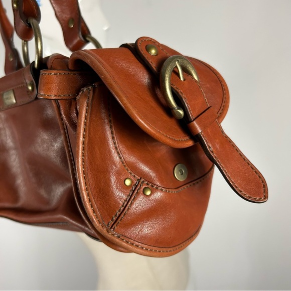 COCCINELLE Brown Leather Handbag - Picture 4 of 6